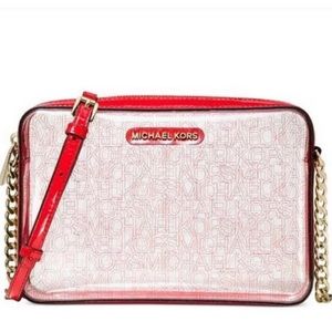 Michael Kors MK Large EW Clear Crossbody